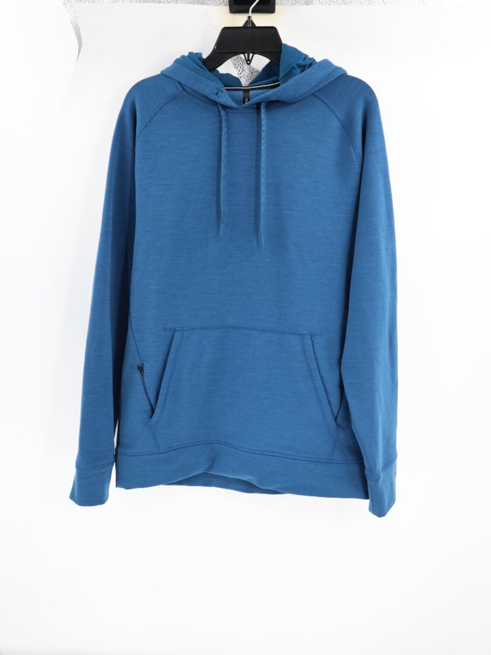 Ten Thousand Sweatshirt Mens Large Merino Tech Hoodie Pullover Training Gym Blue